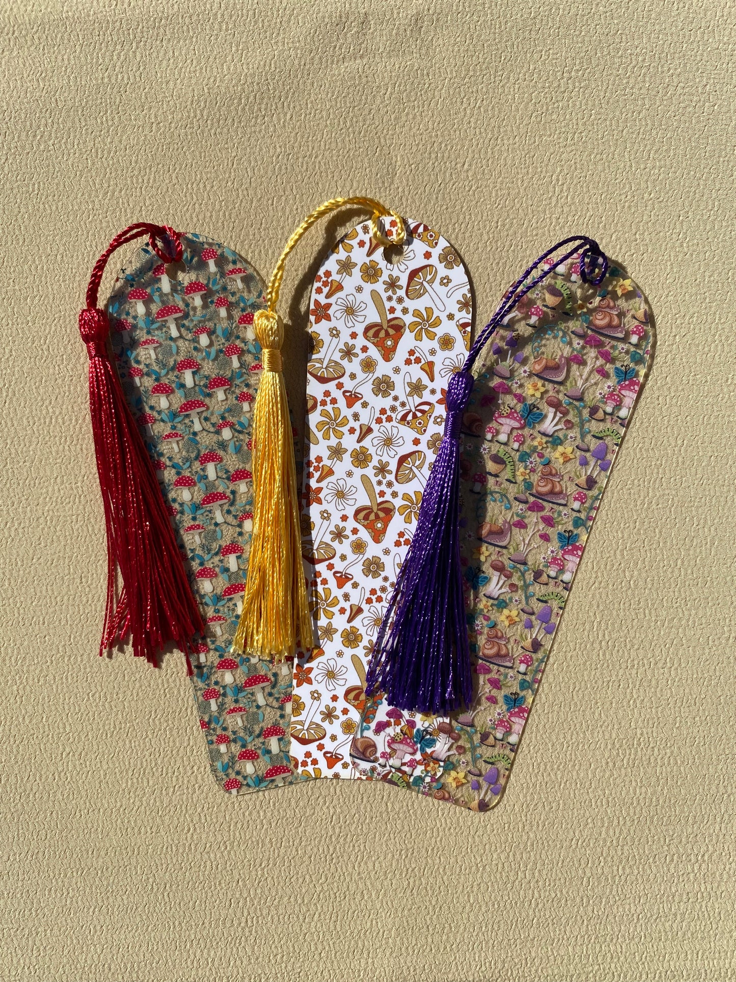 Bookmark - Mushrooms