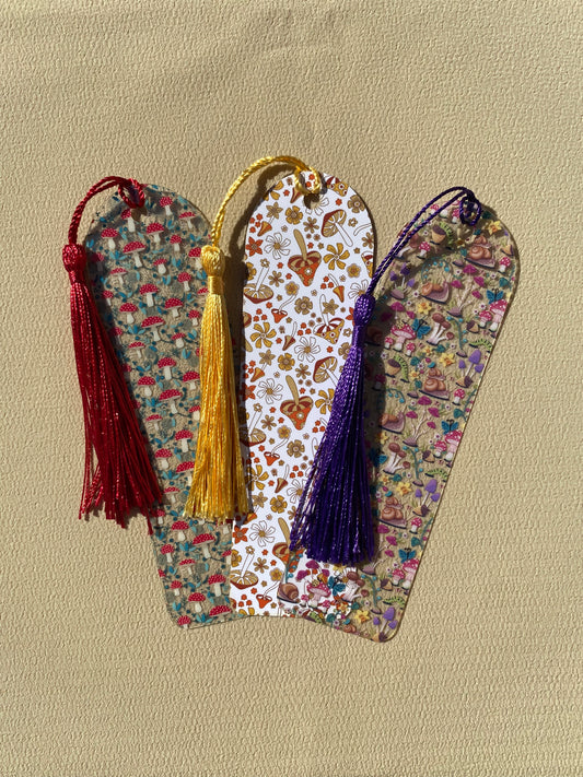 Bookmark - Mushrooms